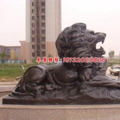 銅獅子，西洋獅子銅雕