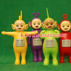 玻璃鋼天線寶寶雕塑，玻璃鋼卡通人物雕塑