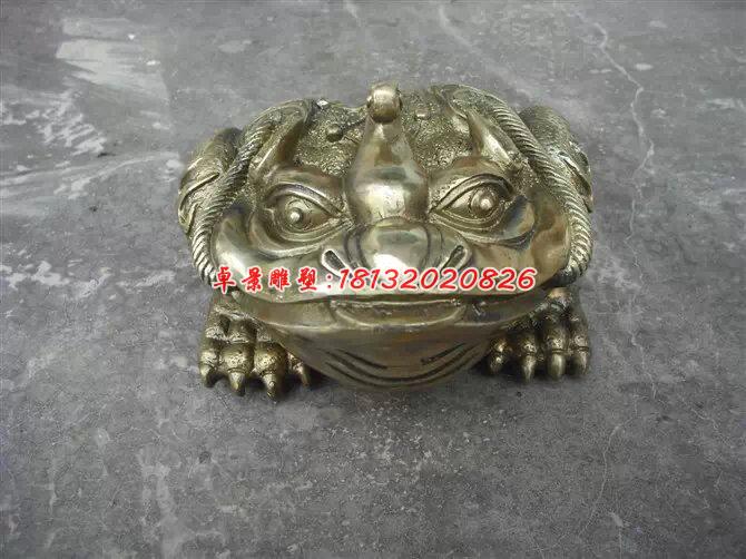 金蟾銅雕，招財(cái)金蟾銅雕 (1)
