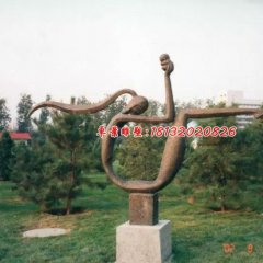 母子銅雕，公園景觀銅雕