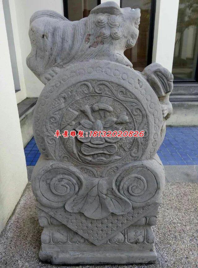 抱鼓石，獅子石門墩