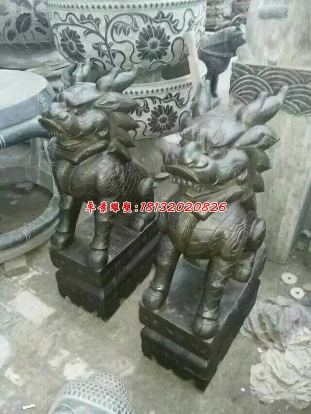 石雕麒麟,古代神獸石雕
