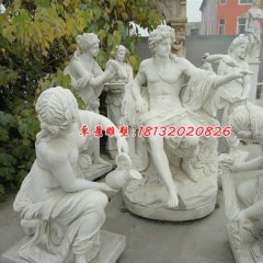阿波羅與眾芙妮石雕，廣場景觀石雕