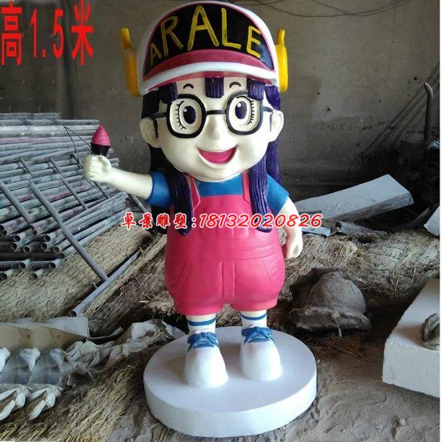 玻璃鋼阿拉蕾雕塑，玻璃鋼卡通人物雕塑