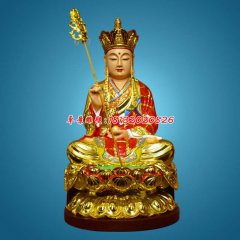 玻璃鋼地藏王雕塑，玻璃鋼彩繪佛像
