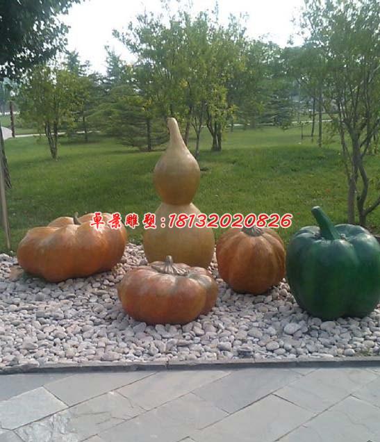 玻璃鋼蔬菜雕塑，公園玻璃鋼雕塑