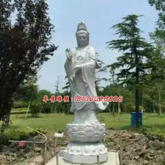 大理石觀音雕塑，觀音菩薩石雕