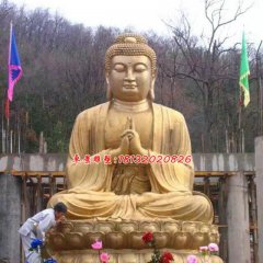 大型佛像雕塑，如來(lái)佛祖銅雕
