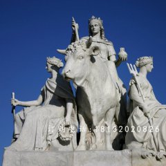 勝利女神石雕，西洋女神石雕