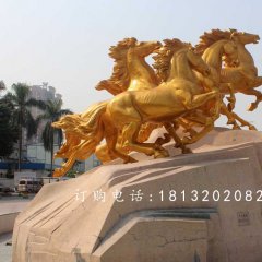 鑄銅飛馬，銅雕飛馬雕塑