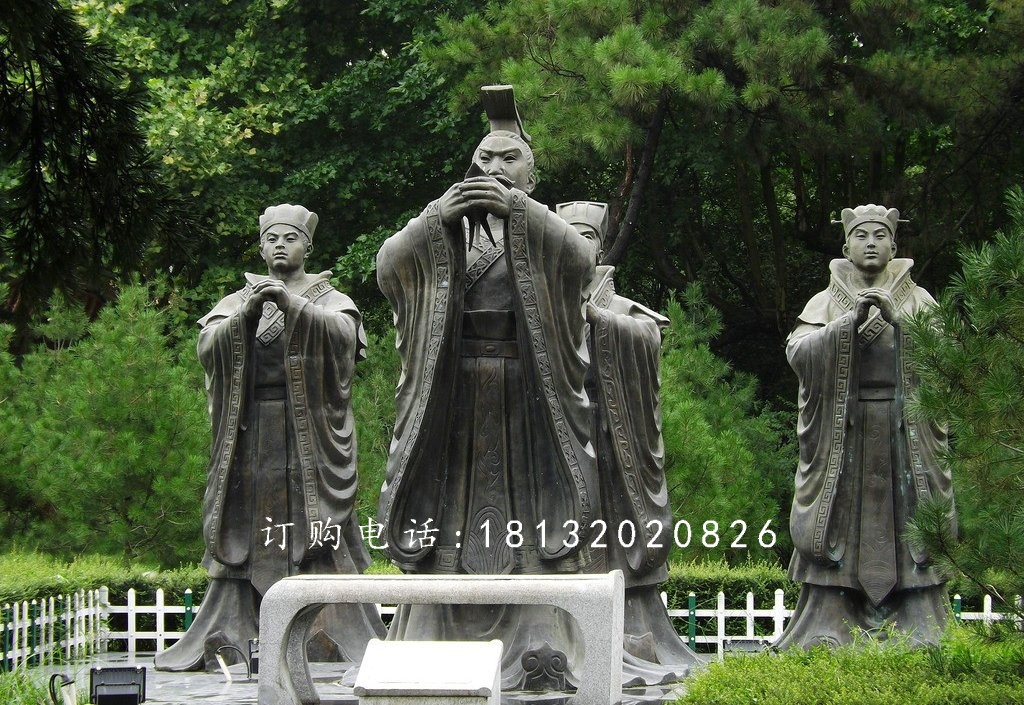 古代人物雕塑,古代人物銅雕