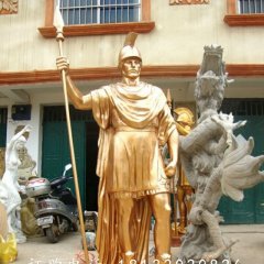 玻璃鋼羅馬勇士雕塑，玻璃鋼人物雕塑