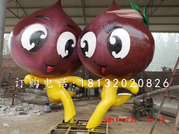 玻璃鋼卡通雕塑，玻璃鋼抽象雕塑