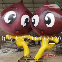 玻璃鋼卡通雕塑，玻璃鋼抽象雕塑