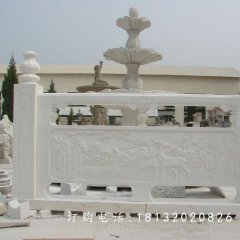 石雕欄桿，公園景觀雕塑