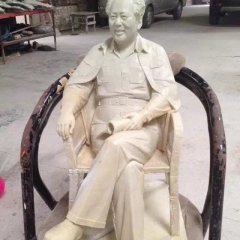 漢白玉毛主席石雕，廣場(chǎng)石雕