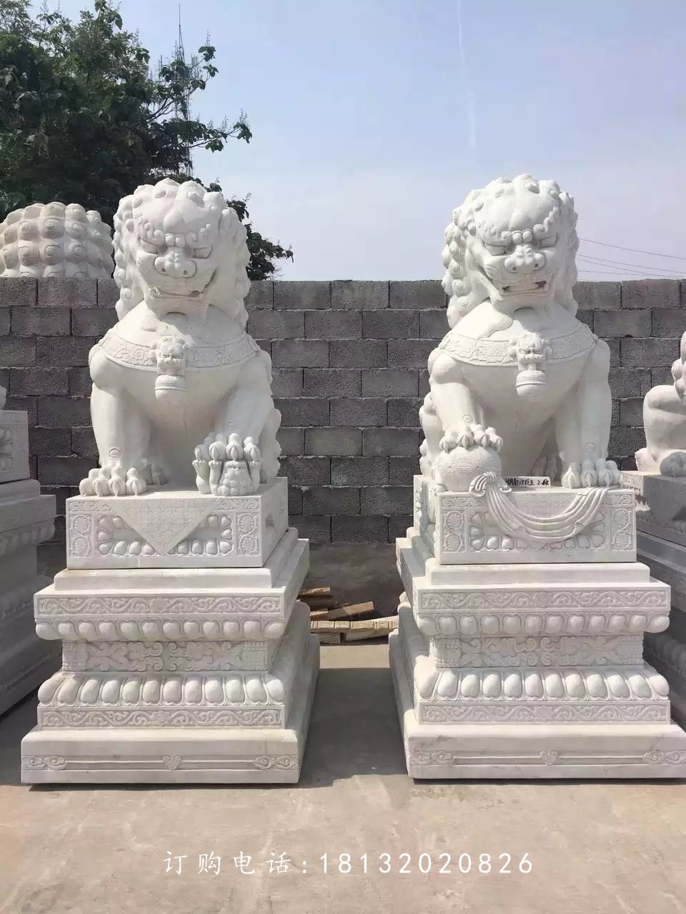 石獅子,石雕動(dòng)物 (6)