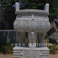 石頭香爐，青石香爐雕塑