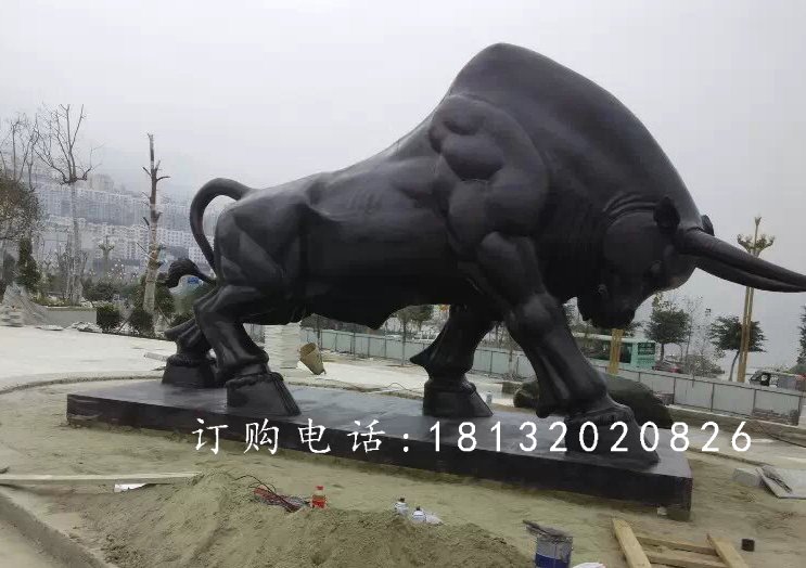 銅牛雕塑,拓荒牛雕塑