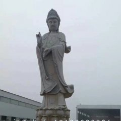 觀音菩薩石雕，大型立式觀音雕塑