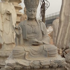 青石地藏王，地藏菩薩雕塑