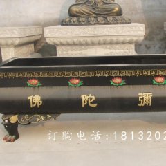 寺廟銅香爐，方形銅香爐