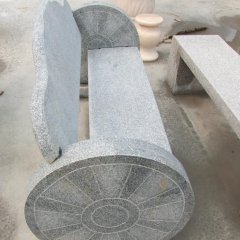 大理石椅子，公園長椅石雕