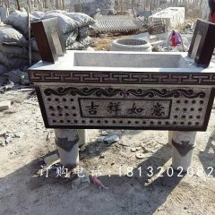 吉祥如意鼎雕塑，廣場鼎，四足石鼎