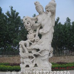 天女散花石雕，廣場景觀石雕
