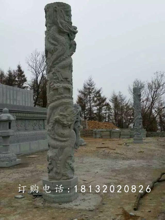 石雕龍柱，華表，廣場(chǎng)石柱雕塑