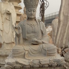 地藏王石雕，石雕佛像