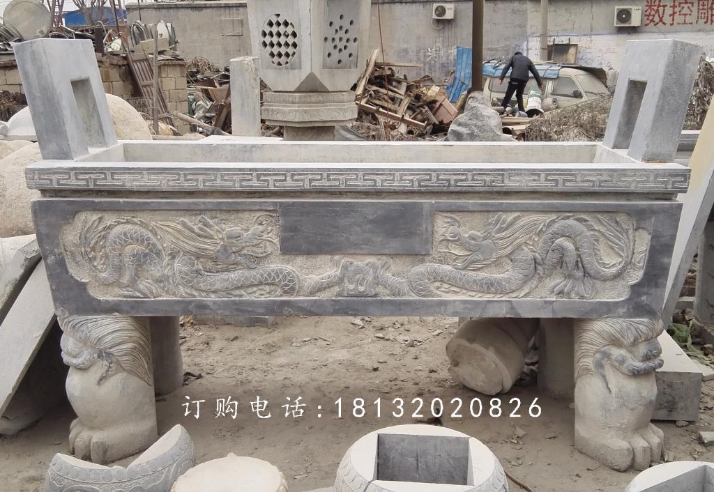 石雕鼎，青石鼎雕塑