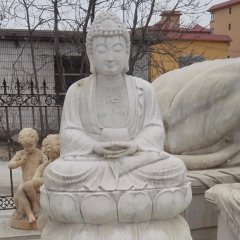 釋迦牟尼石雕，大理石佛像雕塑