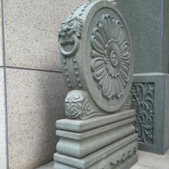 門鼓石雕，仿古青石門鼓石雕
