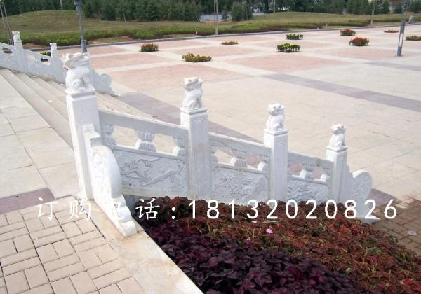 欄板石雕，漢白玉欄板欄桿