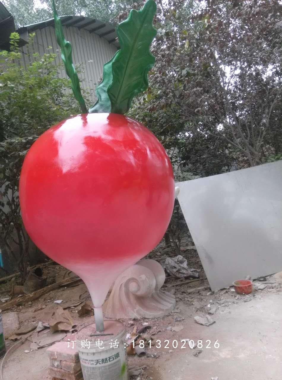 蔓菁雕塑，玻璃鋼蔬菜雕塑