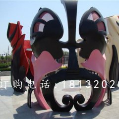 玻璃鋼臉譜雕塑，廣場玻璃鋼雕塑