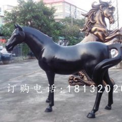 玻璃鋼馬雕塑，玻璃鋼動物雕塑