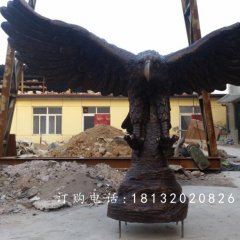 雄鷹展翅銅雕，廣場(chǎng)銅雕鷹