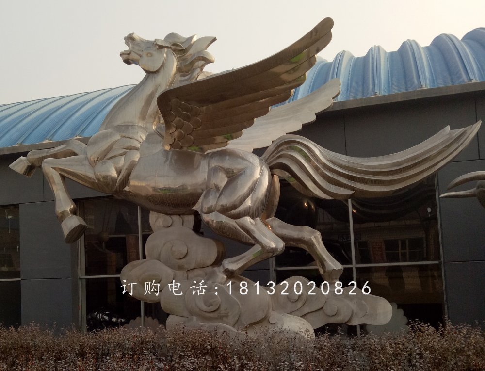 銅雕飛馬,廣場(chǎng)動(dòng)物銅雕