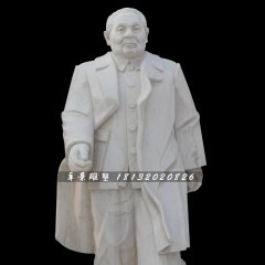 鄧小平石雕，廣場漢白玉偉人雕塑