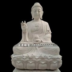 如來佛石雕，大理石佛像雕塑