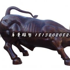 華爾街銅牛，廣場動物銅雕