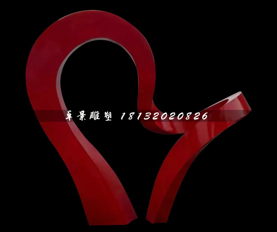 不銹鋼彩帶雕塑,不銹鋼抽象雕塑