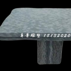 石雕方桌，大理石方桌雕塑
