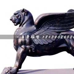 飛豹銅雕，廣場動(dòng)物銅雕