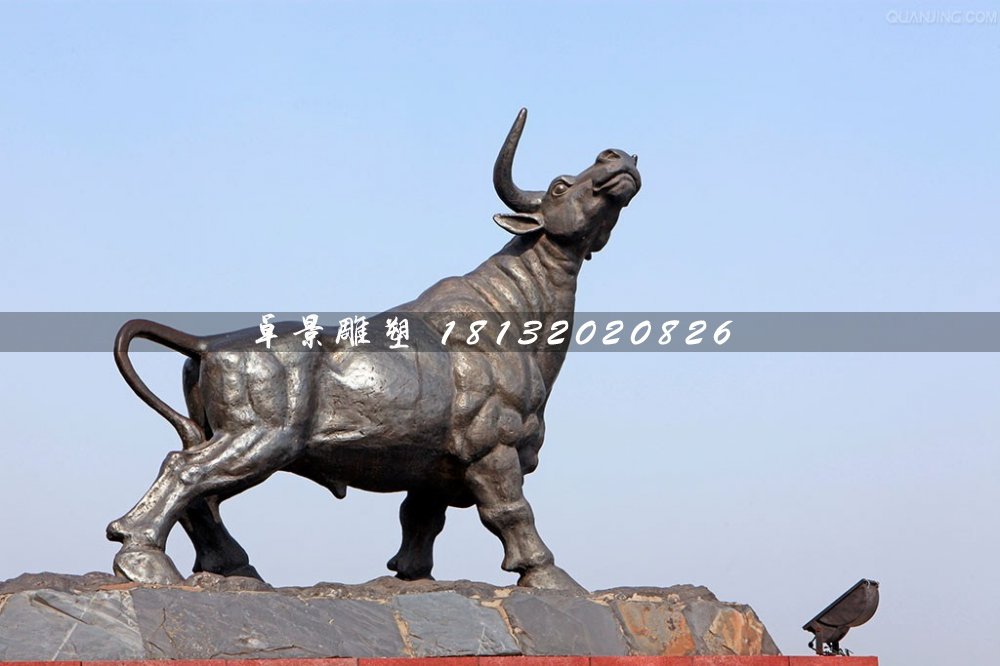 銅牛雕塑，廣場動物銅雕