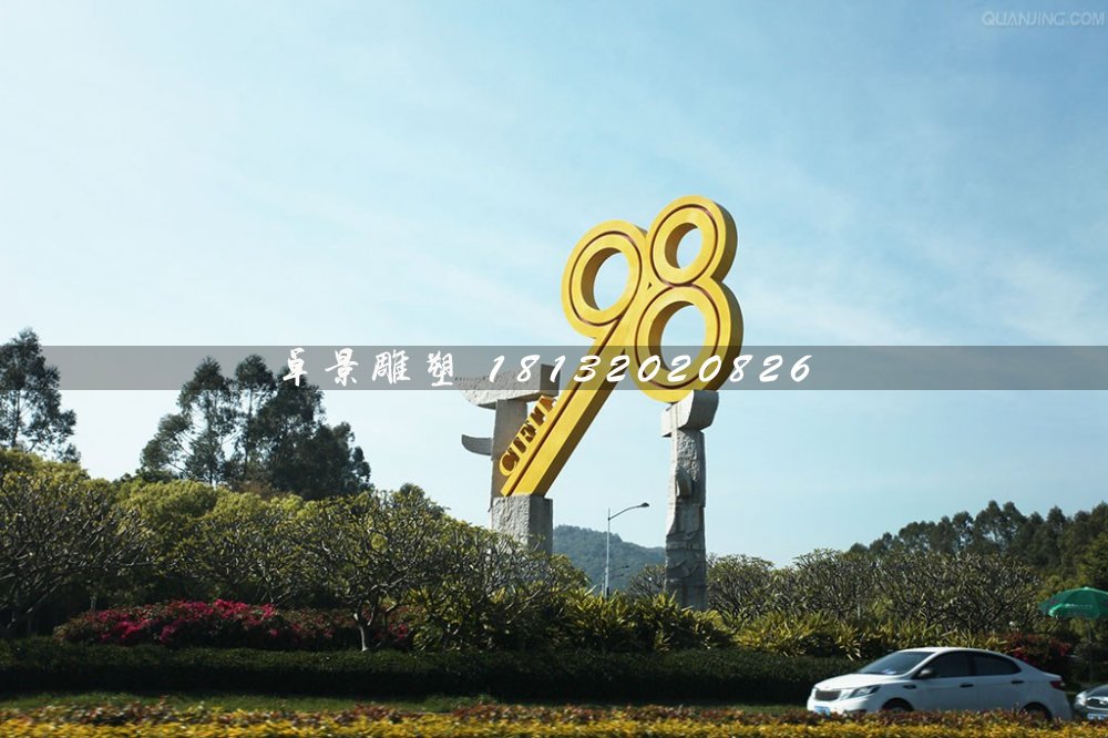 不銹鋼鑰匙雕塑，廣場(chǎng)不銹鋼雕塑