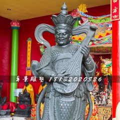 持國天王銅雕，四大護法銅雕