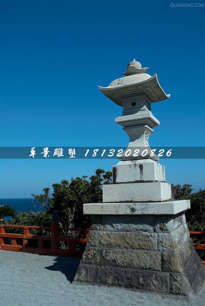 宮燈石雕，園林景觀石雕 (1)